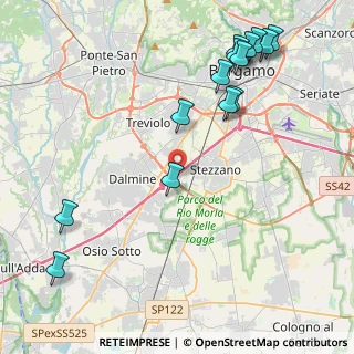Mappa Centro Commerciale Le Due Torri, 24040 Stezzano BG, Italia (5.185)