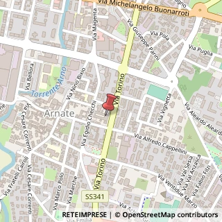 Mappa Via Torino, 64, 21013 Gallarate, Varese (Lombardia)