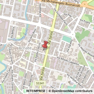 Mappa Via Torino, 64, 21013 Gallarate, Varese (Lombardia)