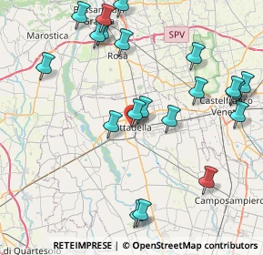 Mappa Stradella Posta Vecchia, 35013 Cittadella PD, Italia (9.391)