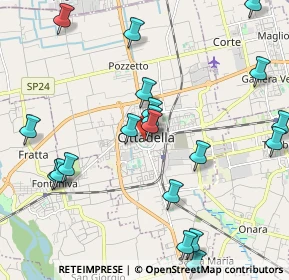 Mappa Stradella Posta Vecchia, 35013 Cittadella PD, Italia (2.398)