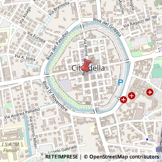 Mappa Piazza Gino Scalco, 6, 35013 Cittadella, Padova (Veneto)