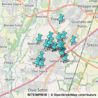 Mappa Piazza della Libertà, 24044 Dalmine BG, Italia (1.1055)
