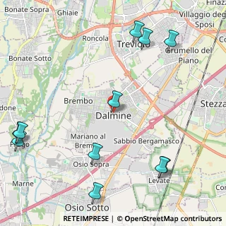 Mappa Piazza della Libertà, 24044 Dalmine BG, Italia (2.90455)