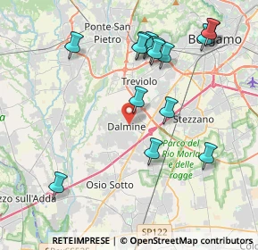 Mappa 24044 Dalmine BG, Italia (4.30733)