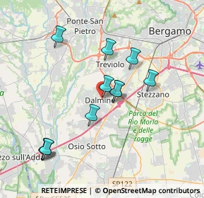 Mappa 24044 Dalmine BG, Italia (3.47909)