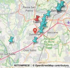 Mappa 24044 Dalmine BG, Italia (4.38286)