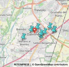 Mappa 24044 Dalmine BG, Italia (1.69545)