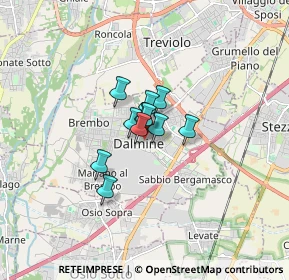 Mappa 24044 Dalmine BG, Italia (0.76909)