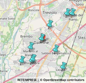 Mappa 24044 Dalmine BG, Italia (1.98818)