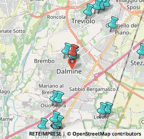 Mappa 24044 Dalmine BG, Italia (2.681)