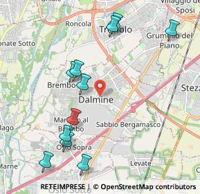 Mappa 24044 Dalmine BG, Italia (2.26636)