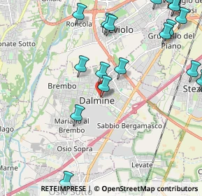 Mappa 24044 Dalmine BG, Italia (2.82053)
