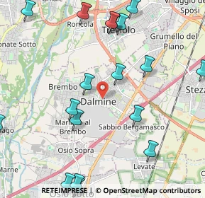 Mappa 24044 Dalmine BG, Italia (2.78842)