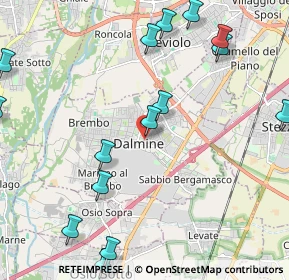 Mappa 24044 Dalmine BG, Italia (2.83)