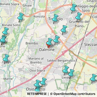Mappa Via Alessandro Manzoni, 24044 Dalmine BG, Italia (3.17588)