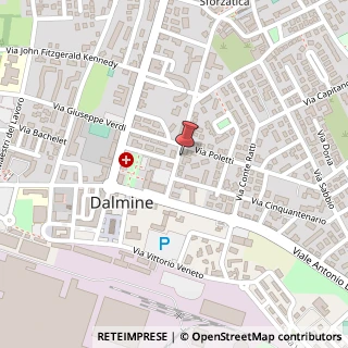 Mappa Via A. Manzoni, 30, 24044 Dalmine, Bergamo (Lombardia)