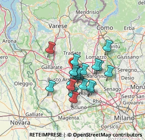 Mappa Via Pablo Neruda, 21055 Gorla Minore VA, Italia (9.803)