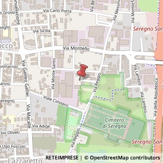 Mappa Via Caravaggio, 9, 20831 Seregno, Monza e Brianza (Lombardia)