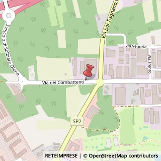 Mappa Via dei Combattenti, 6, 21058 Solbiate Olona, Varese (Lombardia)
