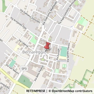 Mappa Piazza della Repubblica, 11, 20881 Bernareggio, Monza e Brianza (Lombardia)