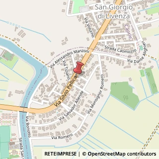Mappa Via Silvio Pellico, 21, 30020 San Stino di Livenza, Venezia (Veneto)