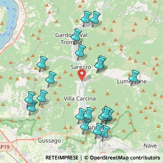 Mappa Via Monte Guglielmo, 25069 Villa Carcina BS, Italia (4.7595)