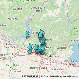 Mappa Via Monte Guglielmo, 25069 Villa Carcina BS, Italia (8.3965)