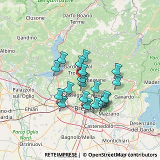 Mappa Via Monte Guglielmo, 25069 Villa Carcina BS, Italia (11.0925)