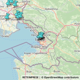 Mappa Via Massimo D'Azeglio, 34129 Trieste TS, Italia (19.02167)