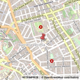 Mappa Via Tarchetti, 4, 34129 Trieste, Trieste (Friuli-Venezia Giulia)