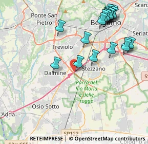 Mappa Via Arrigo Boito, 24044 Dalmine BG, Italia (4.866)