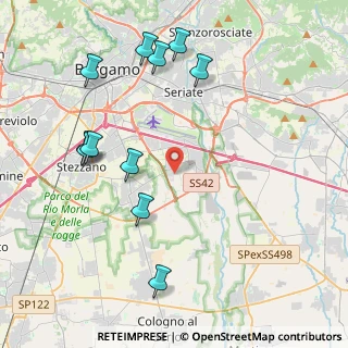 Mappa Via 25 Aprile, 24050 Grassobbio BG, Italia (4.69455)