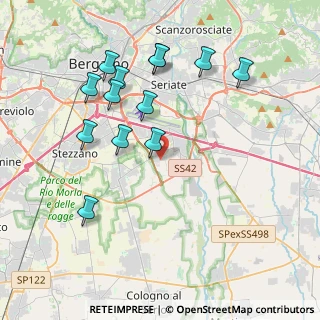 Mappa Via 25 Aprile, 24050 Grassobbio BG, Italia (4.03154)