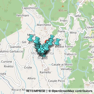 Mappa Via Quintino Sella, 13822 Valdilana BI, Italia (0.22069)