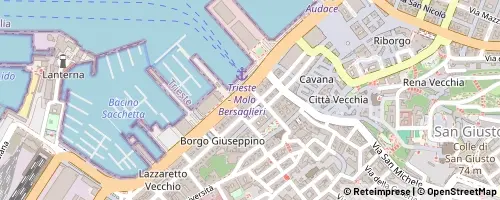 Mappa Trieste