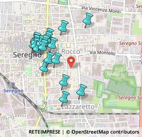 Mappa Via San Francesco, 20831 Seregno MB, Italia (0.47)