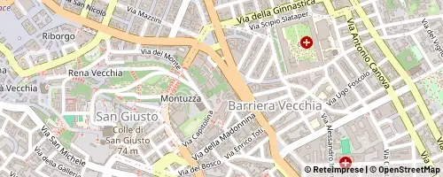 Mappa Trieste
