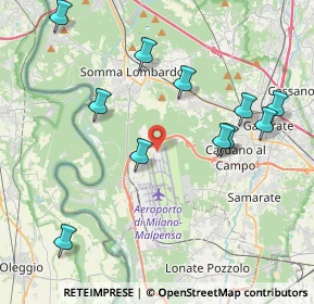 Mappa MXP T2 - partenze, 21019 Somma lombardo VA, Italia (4.34364)