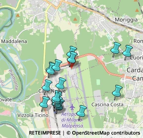 Mappa MXP T2 - partenze, 21019 Somma lombardo VA, Italia (1.91579)