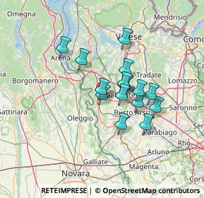 Mappa MXP T2 - partenze, 21019 Somma lombardo VA, Italia (10.0075)