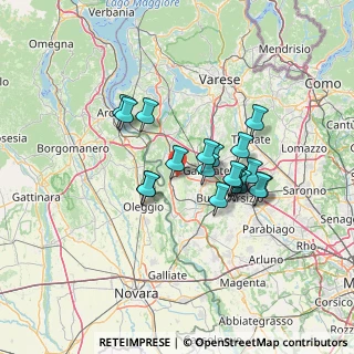 Mappa MXP T2 - partenze, 21010 Ferno VA, Italia (10.6565)