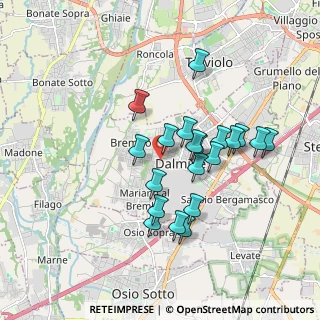 Mappa Viale Guglielmo Marconi, 24044 Dalmine BG, Italia (1.5585)