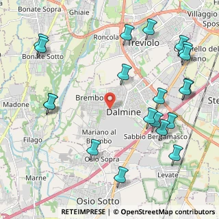Mappa Viale Guglielmo Marconi, 24044 Dalmine BG, Italia (2.643)