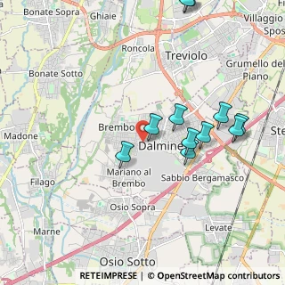 Mappa Viale Guglielmo Marconi, 24044 Dalmine BG, Italia (2.05727)