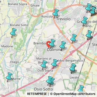 Mappa Viale Guglielmo Marconi, 24044 Dalmine BG, Italia (3.2445)