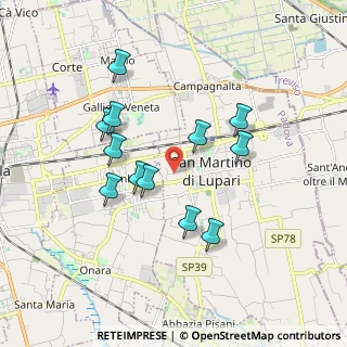 Mappa Via Ippolito Nievo, 35018 San Martino di Lupari PD, Italia (1.65083)