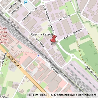 Mappa Via Olona, 21013 Gallarate, Varese (Lombardia)