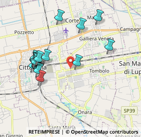 Mappa Cittadella, 35019 Cittadella PD, Italia (1.96313)