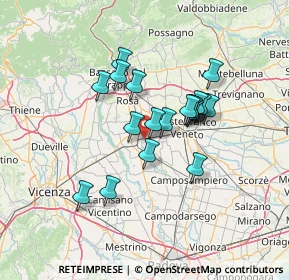 Mappa Cittadella, 35019 Cittadella PD, Italia (10.77737)